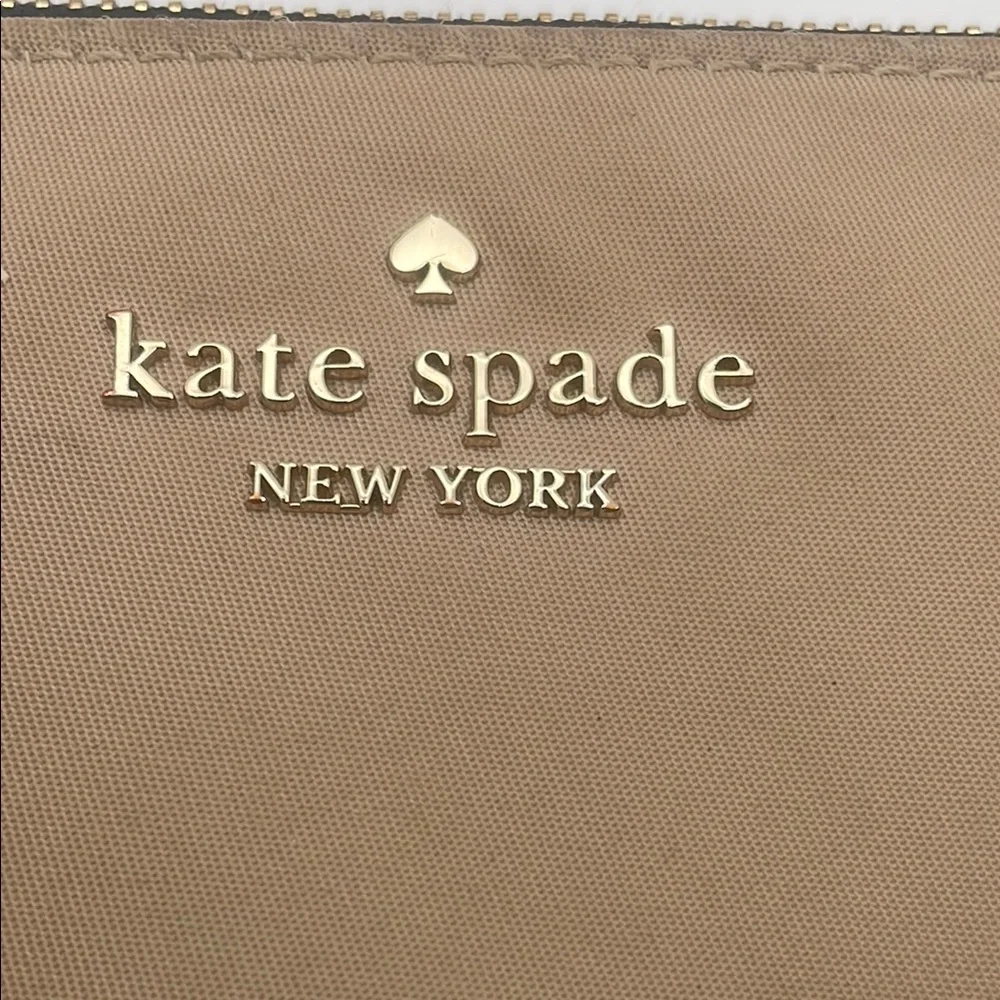 Kate Spade Black and Cream Bag Set with Turquoise Case - Picture 14 of 16